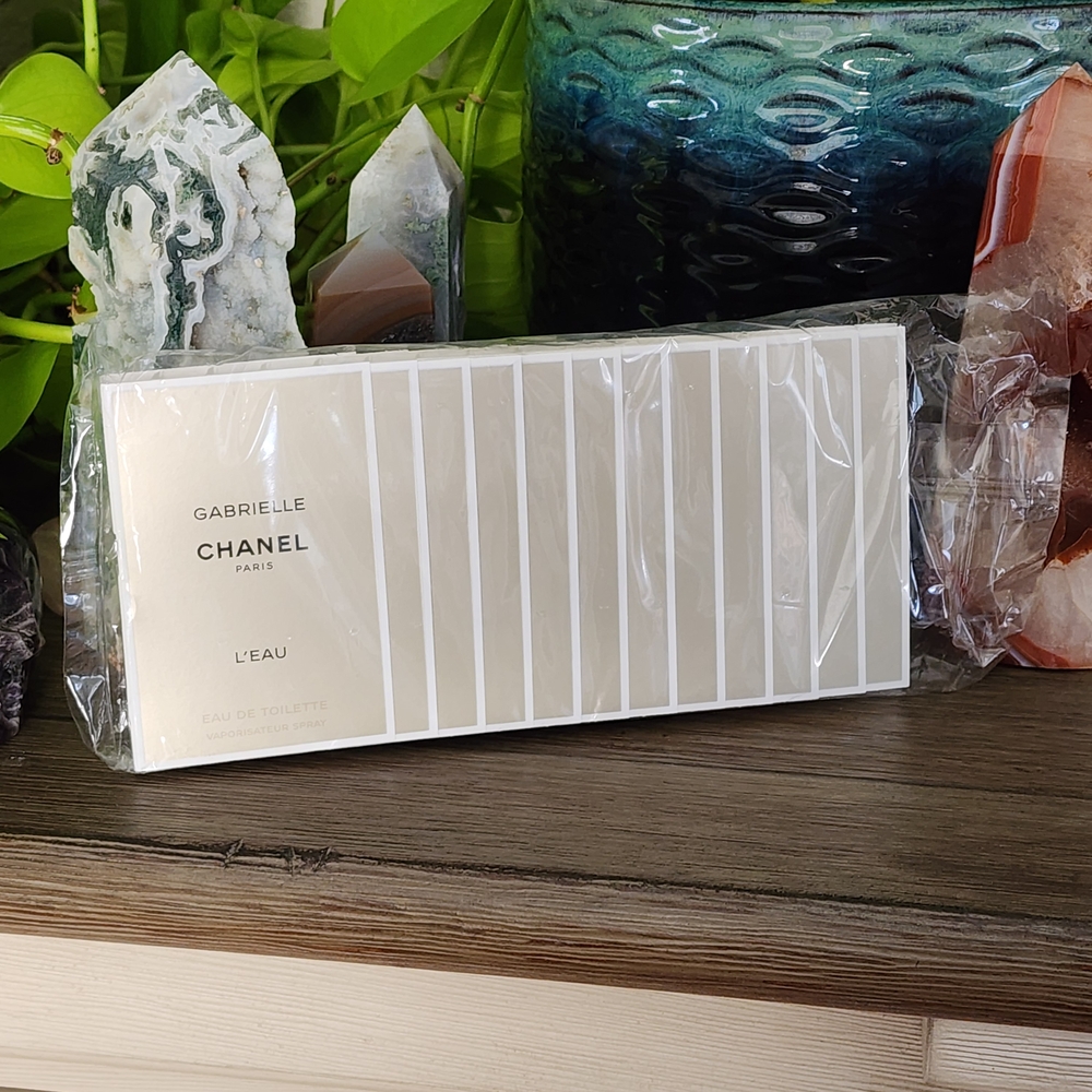 Chanel Gabrielle L'Eau EDT 1.5ml x12 sealed pack